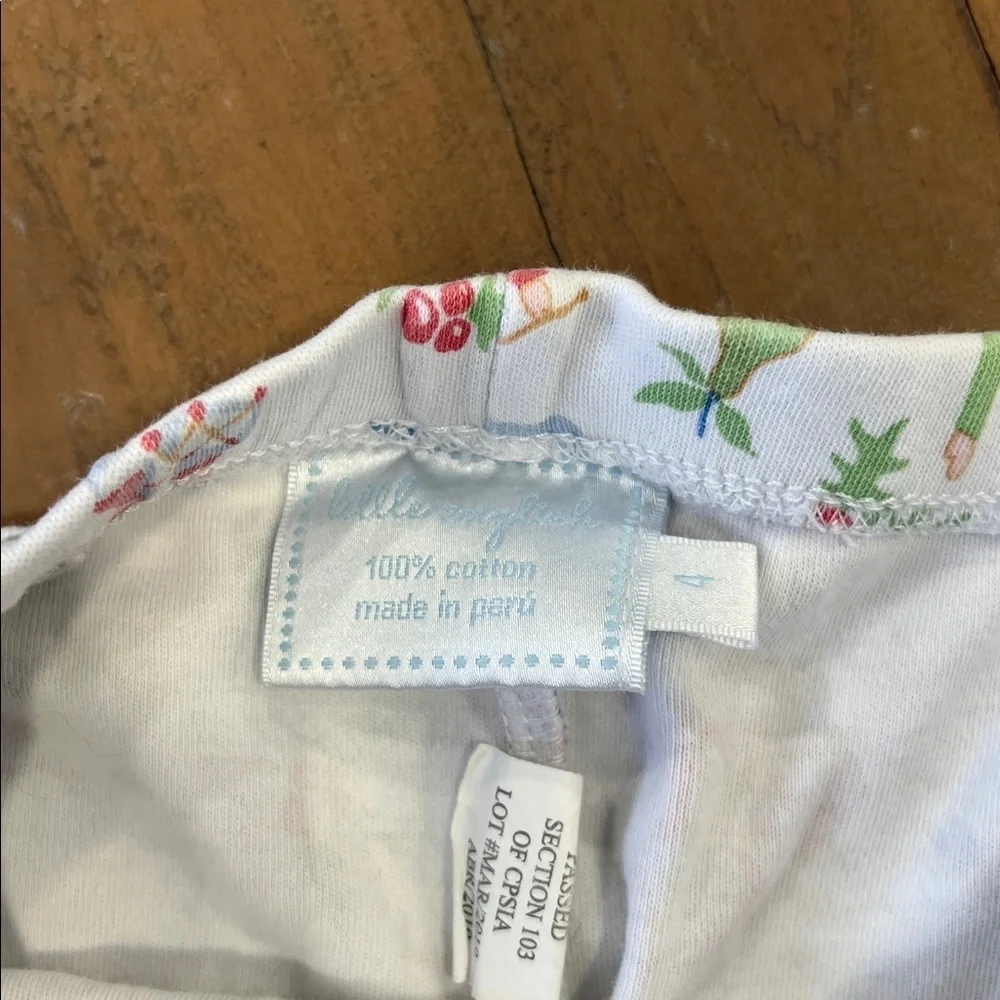 Little English Christmas drummer boy Pima cotton pajamas size 4
